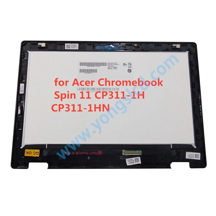 För Acer Chromebook Spin 11 Lcd -pekskärm